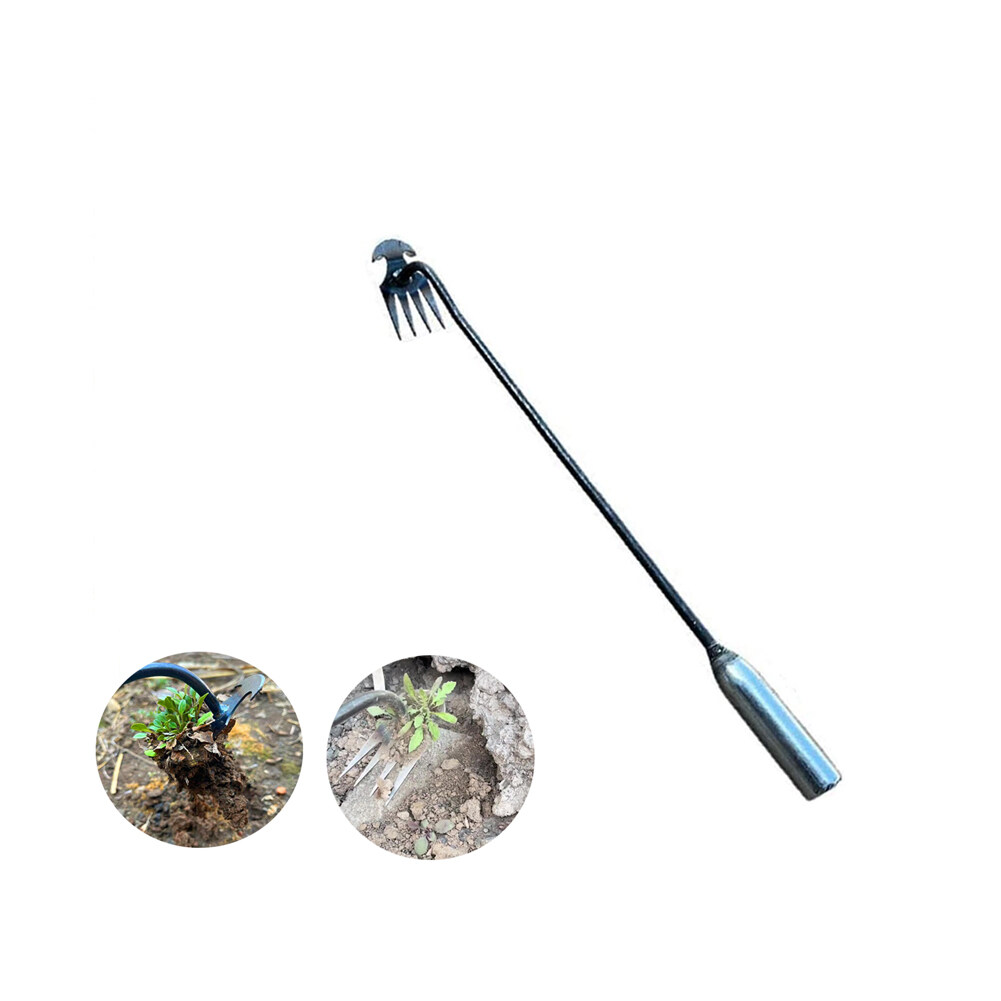 Gardening Small Rake Shovel Dig Wild Vegetables Pull Weed Roots Multi ...