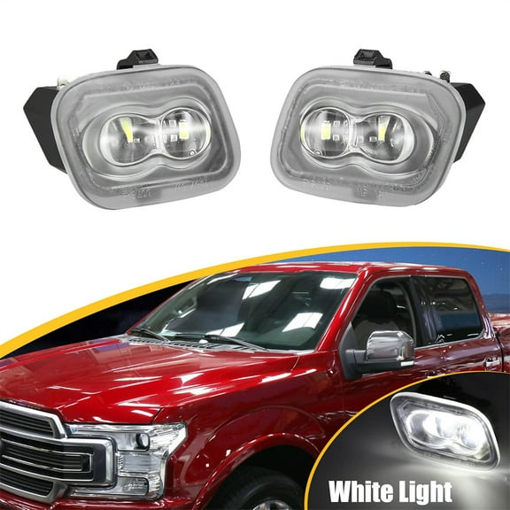 TWO Side Puddle Light Custom FL3Z13B374B For Ford F-150 F-250 F-350 Super Duty