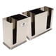 thumbnail image 2 of Organizador de cubiertos Utensilio Crock Holder Caddy, Estante colgante de acero inoxidable Palillos Cuchara Tenedor Escurridor de cuchillos(Three compartments), 2 of 14