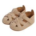 thumbnail image 1 of Wangsaura Newborn Anti-slip Sandals, Toddler Solid/ Contrast Color Shoes, 1 of 9