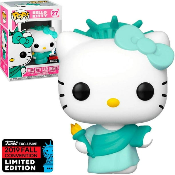 Funko Pop Hello Kitty Lady Liberty 27 2019 Limited Funko Funko QZJH002867 Blanco Unitalla Funko Pop Hello Kitty Lady Liberty 27 2019 Limited