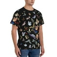 thumbnail image 5 of Rocae Butterfly1 for Men's Moisture-Wicking Crew Tee - T-Shirt for Sports, Outdoor Activities, and Casual WearLarge, 5 of 9
