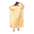 thumbnail image 5 of Oussum Satin Plus Size Kaftan Satin Dress Casual Maxi Ladies Dresses , Size 1X-3X, 5 of 6