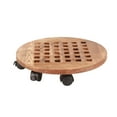 thumbnail image 4 of Soporte para flores Jadeshay Base de bandeja para macetas Madera 25 cm 30 cm 35 cm, 4 of 12