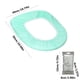 thumbnail image 3 of Ahorros Instantáneos, Funda de asiento de inodoro portátil desechable Funda de asiento de inodoro no tejida Adecuada para viajes Hotel Avión Baño público Embalaje individual Akmoler, 3 of 9
