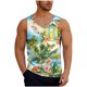 thumbnail image 3 of Camisas de Suéter para Hombre, Moda Casual Impresión Cuello Redondo sin Mangas Tanque Deportivo para el Verano Y Al Aire Libre, 3 of 6