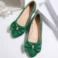 thumbnail image 5 of Wensltd Women Ballet Flats Comfy Slip On Bowknot Round Toe Soft Lightweight Shoes for Daily Casual, 5 of 9
