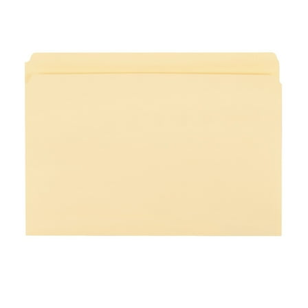 Office Depot Straight Cut Manila File Folders, 3/4in. Expansion, Letter Size, 30% Recycled, Pack Of 100, 97181