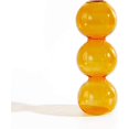 thumbnail image 1 of Florero hidropónico, macetas de cristal transparente de tres bolas de 6,5 pulgadas de alto, adecuado para bodas/fiestas/eventos/oficina en casa o decoración de comedor/sala de estar (naranja), 1 of 5