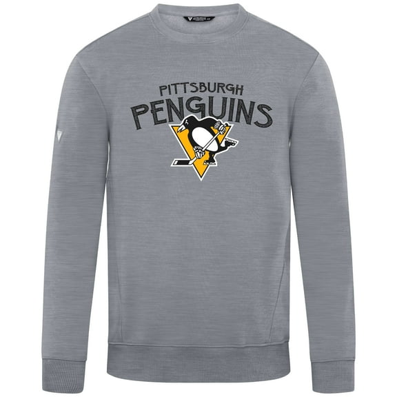 Men's Levelwear Gray Pittsburgh Penguins Zane Mission Sweatshirt