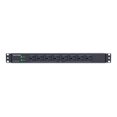 thumbnail image 1 of CyberPower Basic Series PDU30BT8F8R - Unité de distribution d'Alimentation (Montage en Rack) - AC 120 V - Entrée : NEMA L5-30 - Connecteurs de Sortie : 16 (NEMA 5-20) - 1U - pour Paragon Online OL3000; Smart App Sinewave PR3000; Smart App Sinewave LCD PR3000, 1 of 4