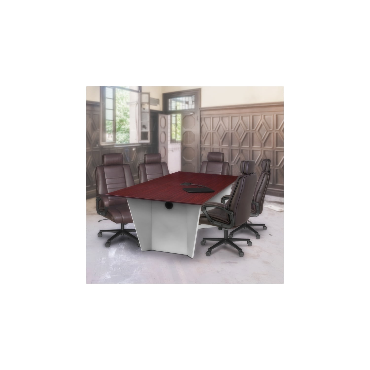 Regency DuraForce Big & Tall Ergonomic Executive Office Chair, 400 lbs Support - Brown
