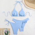 thumbnail image 6 of Ticikt Women String Triangle Bikini Set Swimsuit Two Piece Bathing Suit Cheeky Swim Suit Swimwear 2026 Fashion, 6 of 8