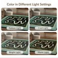 thumbnail image 7 of ODIKA 8'x10' Washable Area Rug Durable, Non-Slip Snake Forest Layout Botanical Emblems Scroll Border Boho Vintage for Living Room, Under Sectional, Family, 7 of 7