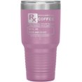 thumbnail image 1 of Prescription Coffee Rx Tumblers 30oz Insulated Tumbler/Light Purple, 1 of 1