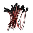 thumbnail image 4 of 10x SM 2Pin 2P 24AWG 10cm Female/Male Connector Wire Cable For LED Lamp Strip, 4 of 5