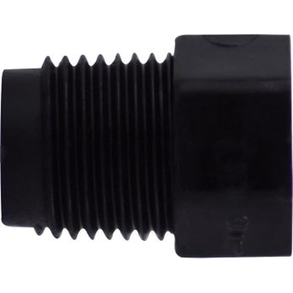 1/4 Black Poly Hex Head Plug, Plastic Pipe Fittings, Plastic Fittings