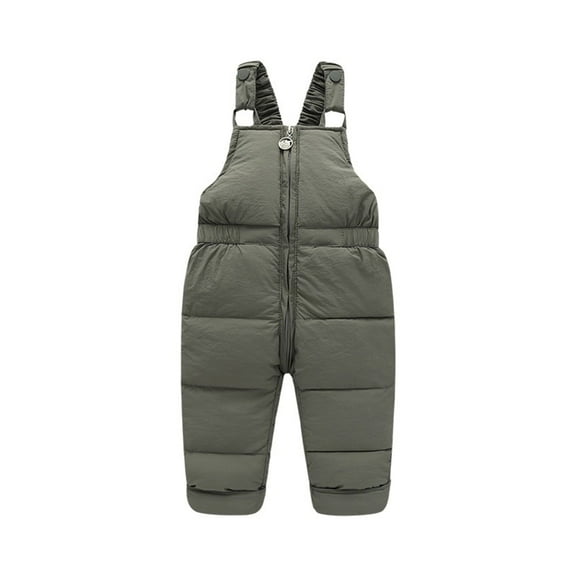 ZACPNCV Toddler Snow Pants Baby Winter Clothes Boy Snowsuit Girl Ski Overalls