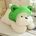 thumbnail image 2 of Peluche de perro Labrador blanco de alta calidad, juguete de peluche de perro West Highland, almohada de acompañamiento, regalo encantador Kawaii, 2 of 4