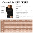 thumbnail image 6 of Women Thermal Tops Long Sleeve V Neck Lace Fleece Lined Warm Basic Fitted Tops Base Layer Thermal Underwear Tops, 6 of 6