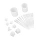 thumbnail image 5 of Molde de silicona DIY epoxi forma de filete números juego dados molde espejo artesanía hacer moldes, 5 of 5