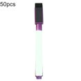 thumbnail image 2 of Cheers Dry Erase Markers with Eraser, Magnetic, Black, 50 Count, 2 of 7