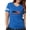 Royal Blue, variant on CafePress - 4Th BLUE Clear Aussie Women's Football T Shirt - Womens Football Shirt