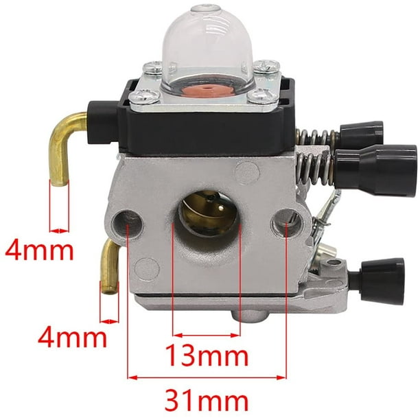 Fs55r stihl weedeater carburetor outlet