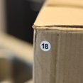 thumbnail image 3 of Circle Dot Number 18 Stickers | 0.75" Inch Round | 500 Pack, 3 of 3