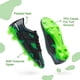 thumbnail image 4 of Tacos de Fútbol DREAM PAIRS SDSO2301K Negro Verde para Niños, 4 of 6
