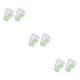 thumbnail image 2 of Qarigey Cubierta impermeable de silicona para zapatos, cubierta impermeable para zapatos, lluvia y suciedad, transparente, verde Type1 NO1, 2 of 6