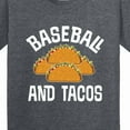 thumbnail image 4 of Inktastic Baseball and Tacos Youth T-Shirt, 4 of 5