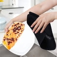 thumbnail image 4 of 100% Cotton Waffle Weave Kitchen Dish Cloths, Ultra Soft Absorbent Quick Drying Dish Towels, Kitchen Hand Towels,Dish Towels,13x13 Inches, Black, 4 of 7