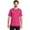 Dark Fuchsia, variant on Mens Perfect Weight Crew Tee-S (Dark Fuchsia)