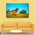 thumbnail image 2 of Cuadro Pixtreats Canva Listo Para Colgar Tipo Galería Caballo Café 60X90 cm, 2 of 4