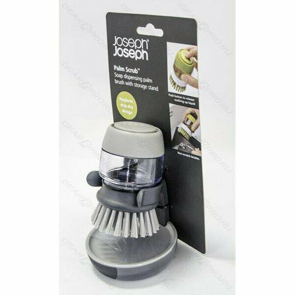 Joseph Joseph Palm Scrub™ Soap Dispensing Brush
