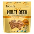 thumbnail image 2 of Flackers Organic Spicy Chili Lime Multi-Seed Crackers, 4 Ounce 1-Pack, Gluten Free, Non GMO, Vegan, Keto Snack, 5g Protein, 6g Fiber, 3g Net Carbs, 2 of 4