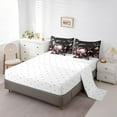 thumbnail image 3 of YST Cute Axolotl Flower Animal Comforter Set, 7 Pieces, King Size, 3 of 5