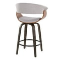 thumbnail image 4 of LumiSource Vintage Mod 26" Fixed-Height Counter Stool - Set of 2, 4 of 6