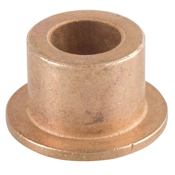 Bunting Bearings EF081010 Flanged Bearings, Powdered Metal SAE 841, 1/2 " Bore x 5/8 " OD x 5/8 " Length 7/8 " Flange OD x 1/8 " Flange Thickness (3 Pack)