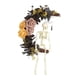 thumbnail image 5 of Corona de esqueleto de Halloween, corona de flores artificiales para puerta de entrada, corona de para decoración del hogar, fiesta en la casa, 5 of 9