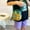 Green, variant on Parent-child Bag Kindergarten Satchel Casual Children Bag Across-body Floral Print Bag