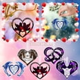 thumbnail image 1 of Xihbxyly Colgante de San Valentín, Decoración Acrílica Romántica, Impresión a Doble Cara, Exquisito Regalo Navideño, Perfecto para Sala de Estar, Dormitorio y Coche, Tamaño 10 X 6,5 Cm., 1 of 7
