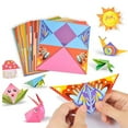 thumbnail image 3 of 5xOrigami Papel Niños DIY Papel Bebé Aprendizaje Temprano Juguetes Educativos Regalos, 3 of 8
