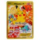 thumbnail image 1 of Card Metal Letters Gold Iron Playing Cards Gengar Vmax Rayquaza Charizard Pikachu Vstar Anime Game Gift Kid Toys, 1 of 5