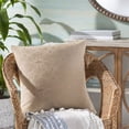 thumbnail image 2 of Accra ACA-001 22"H x 22"W Square Pillow Kit in Khaki/Wheat, 2 of 3