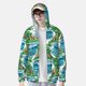 thumbnail image 2 of Fotbe Hawaii Palms Chaqueta con Protección Solar UPF 50+ para Hombre y Mujer, Camisa con Capucha y Bolsillos-X-Large, 2 of 7