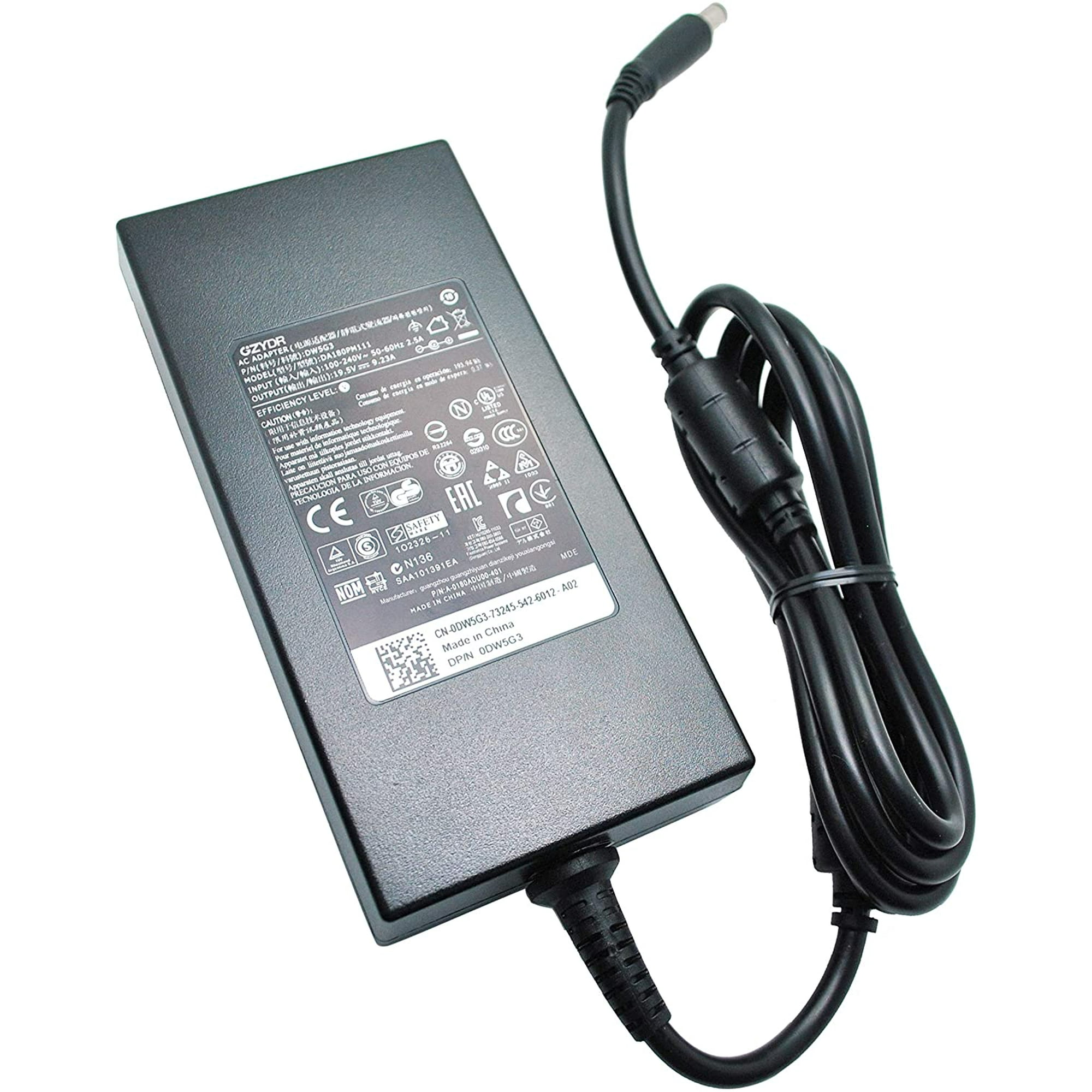 180W Laptop Charger Compatible with Dell Alienware 15 R1 R2 Dell Precision 7510 M4600 M4700 M4800 74X5J | Walmart Canada 180W Laptop Charger Compatible with Dell Alienware 15 R1 R2 Dell Precision 7510 M4600 M4700 M4800 74X5J | Walmart Canada