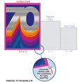 thumbnail image 4 of The Best Card Company Bold Miles - Mile Birthday Card with Envelope (Letterhead 8.5 x 11 Inch) -, 4 of 5