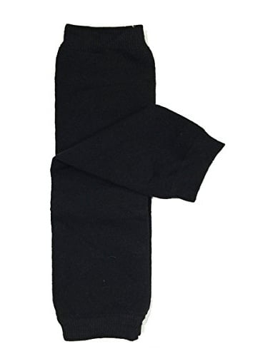 ALLYDREW Solid Baby Leg Warmer & Solid Toddler Leg Warmer for Boys & Girls (Solid Black)